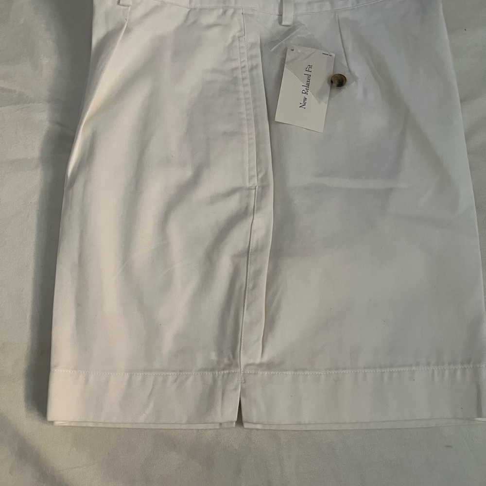Westbound Petites White Cotton Shorts Size 14P New With Tags - Picture 2 of 9